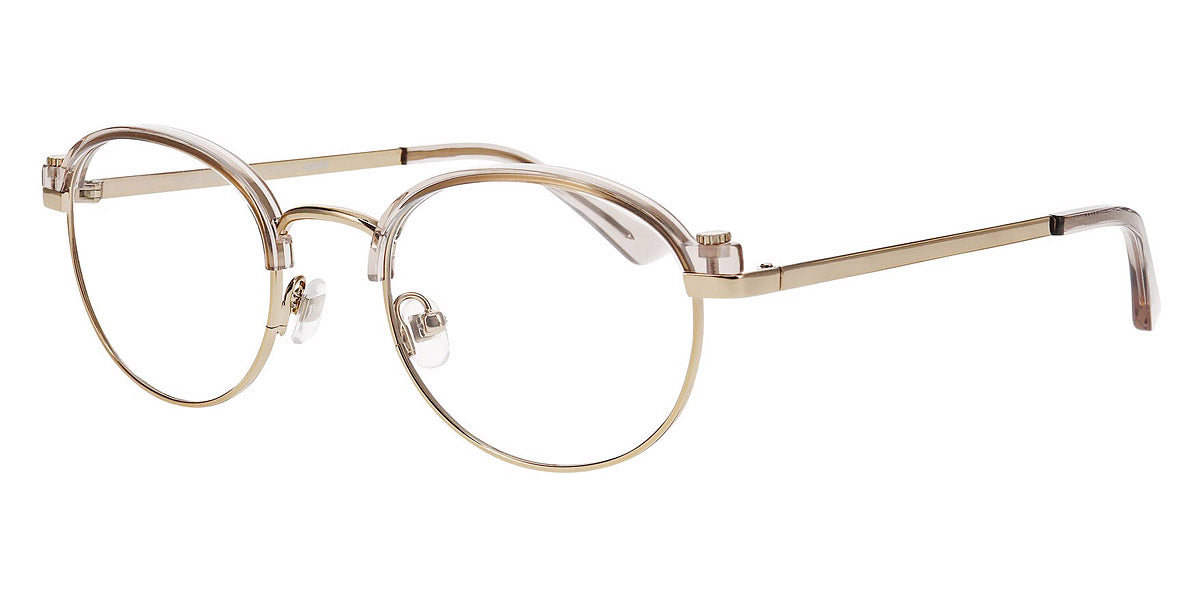 ProDesign Denmark® SWITCH 2 PDD SWITCH 2 2022 49 - Gold Medium Shiny Eyeglasses