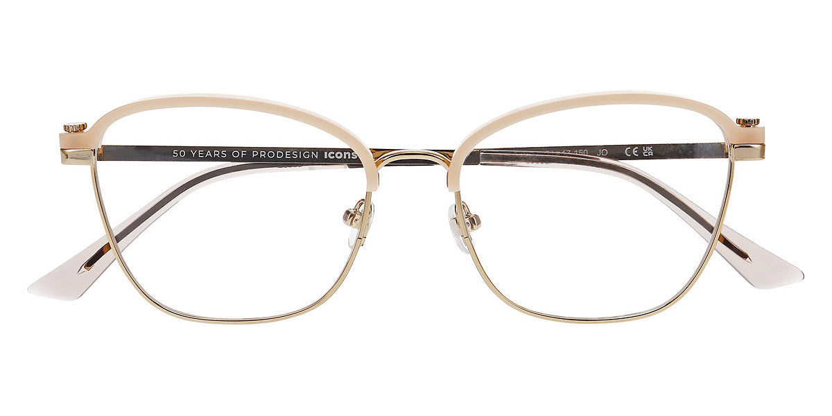 ProDesign Denmark® SWITCH 4 PDD SWITCH 4 2022 54 - Gold Medium Shiny Eyeglasses