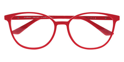 ProDesign Denmark® TRIANGLE 1 PDD TRIANGLE 1 4021 54 - Red Medium Matt Eyeglasses