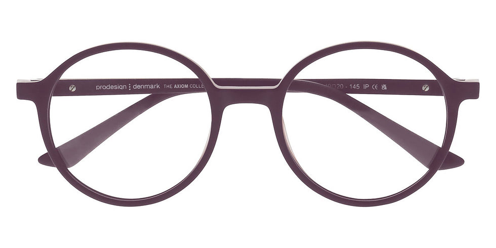 ProDesign Denmark® TRIANGLE 3 PDD TRIANGLE 3 4931 49 - Red-Brown Dark Matt Eyeglasses