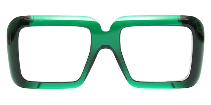 Henau® Tobogan H TOBOGAN  R66 53 - Green Transparent Eyeglasses
