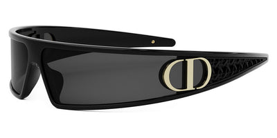 Dior® VERYDIOR M1U - 10A0 Shiny Black / Smoke Sunglasses