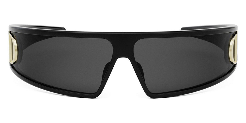 Dior® VERYDIOR M1U - 10A0 Shiny Black / Smoke Sunglasses