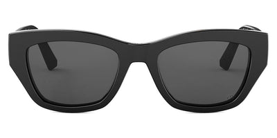 Dior® VERYDIOR S2I CD VERYDIOR S2I 10B0 53 - 10B0 Shiny Black / Blue Sunglasses