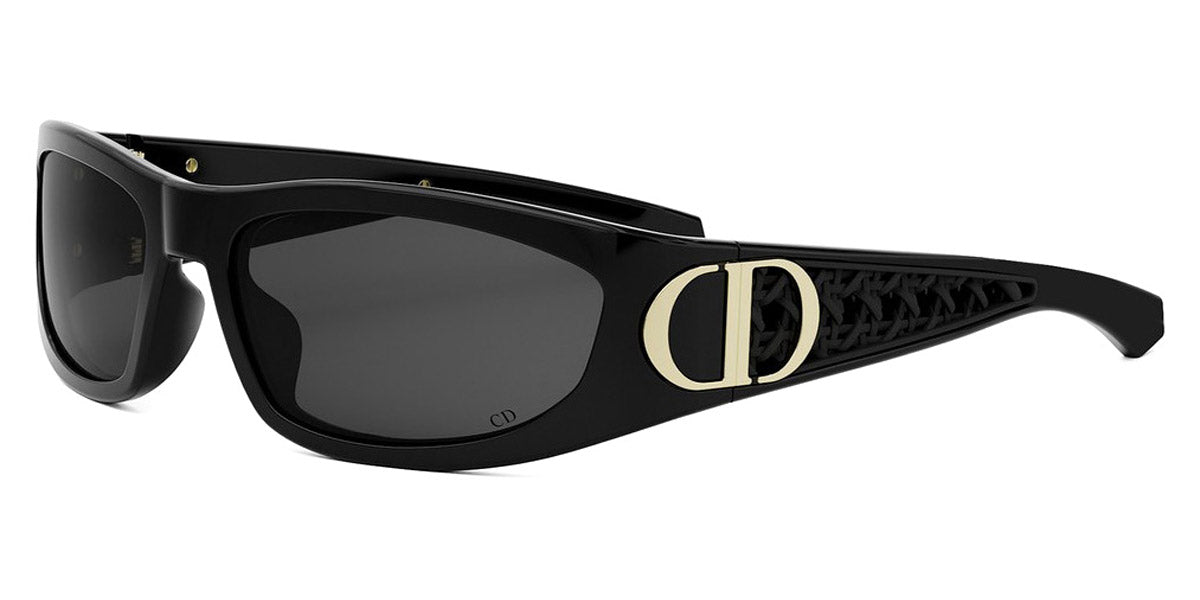 Dior® VERYDIOR S3I CD VERYDIOR S3I 10A0 61 - 10A0 Shiny Black / Grey Sunglasses