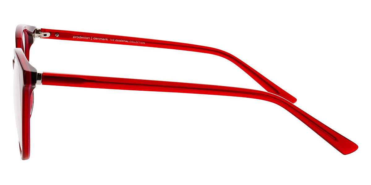ProDesign Denmark® VIBE 1 PDD VIBE 1 4022 54 - Red Medium Shiny Eyeglasses