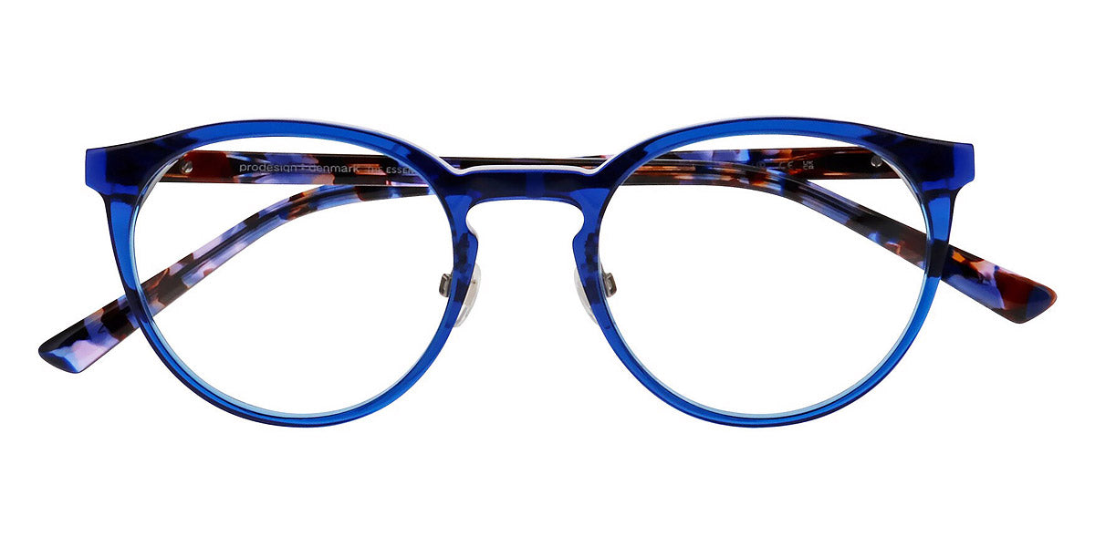 ProDesign Denmark® VIBE 3 PDD VIBE 3 9035 49 - Blue Dark Transparent Eyeglasses