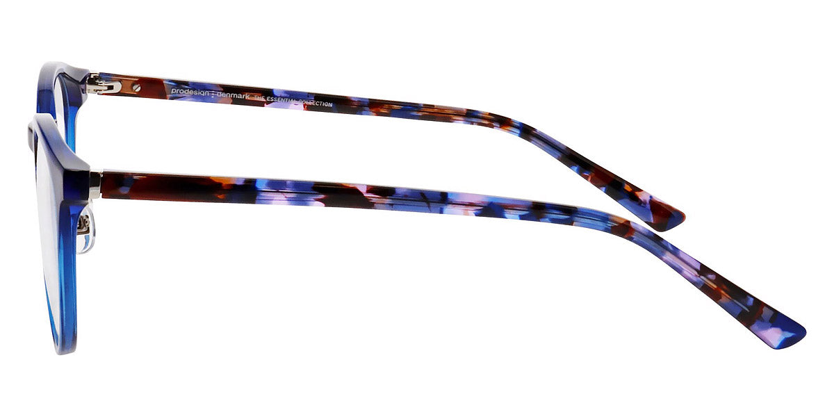 ProDesign Denmark® VIBE 3 PDD VIBE 3 9035 49 - Blue Dark Transparent Eyeglasses