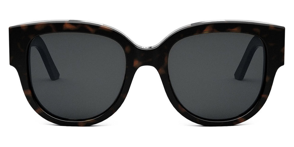 Dior® Wildior BU - 29P0 Shiny Dark Havana / Grey Polarized Sunglasses