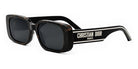 Dior® WILDIOR S2U - 29P0 Shiny Dark Havana / Smoke  Polarized Sunglasses