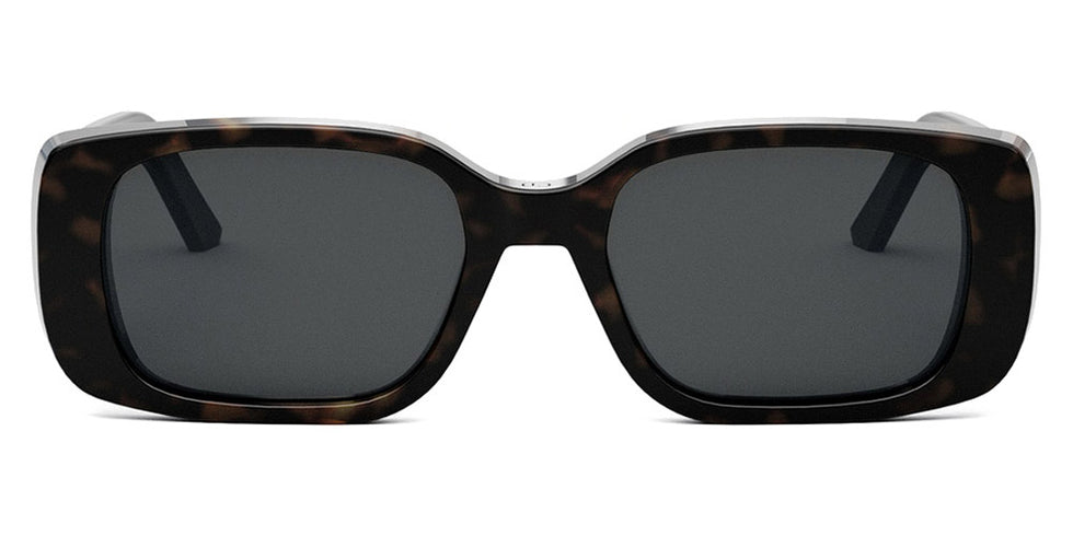 Dior® WILDIOR S2U - 29P0 Shiny Dark Havana / Smoke  Polarized Sunglasses