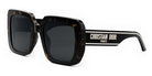 Dior® WILDIOR S3U - 29P0 Shiny Dark Havana/ Smoke  Polarized Sunglasses