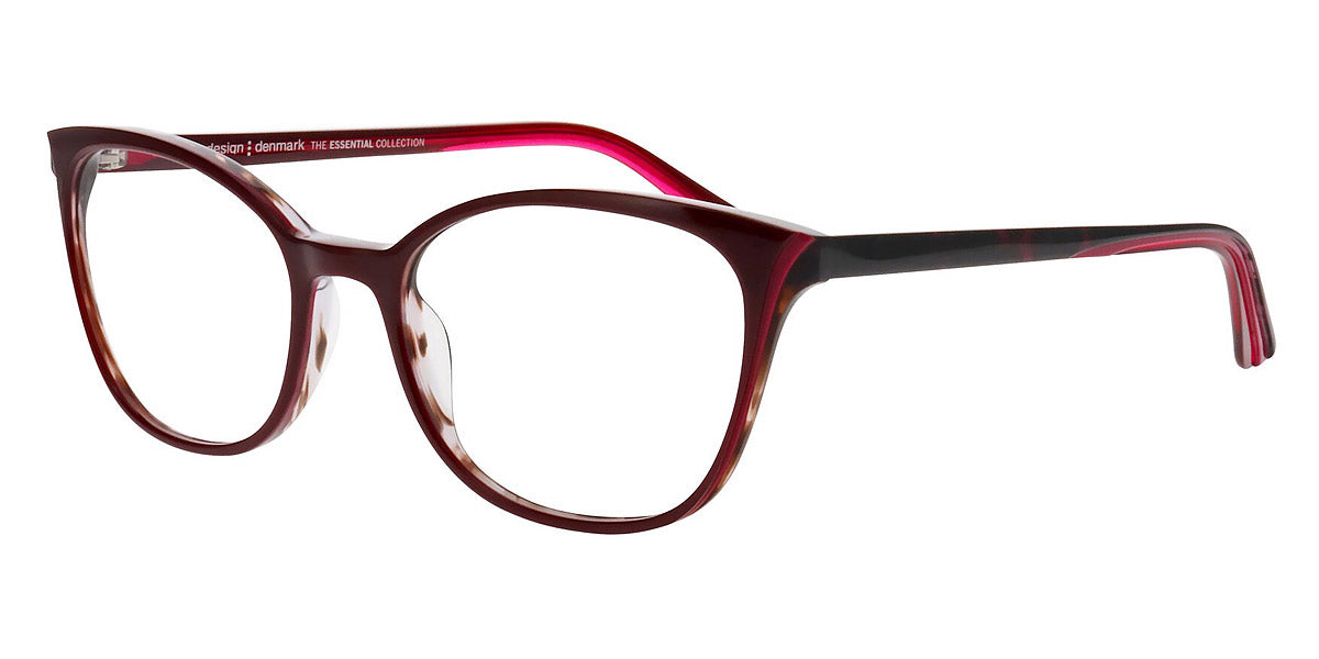 ProDesign Denmark® WING 1 PDD WING 1 4122 52 - Ruby Medium Shiny Eyeglasses