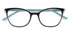 ProDesign Denmark® WING 1 PDD WING 1 6012 52 - Black Light Shiny Eyeglasses