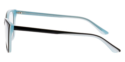 ProDesign Denmark® WING 1 PDD WING 1 6012 52 - Black Light Shiny Eyeglasses