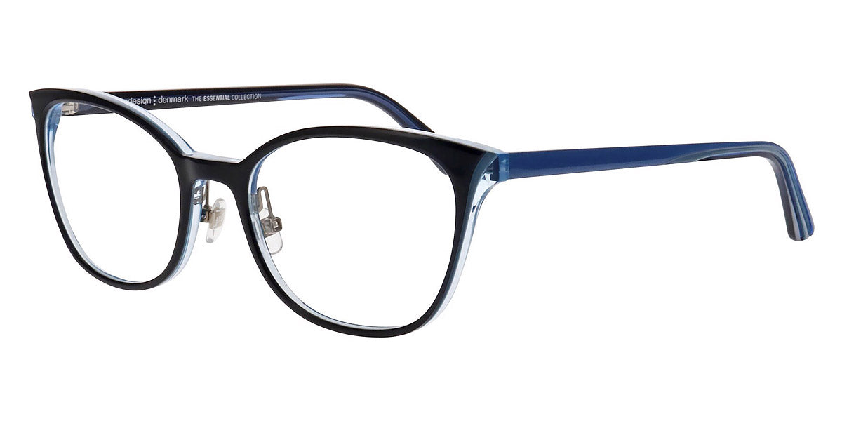 ProDesign Denmark® WING 1 PDD WING 1 9022 52 - Blue Medium Shiny Eyeglasses