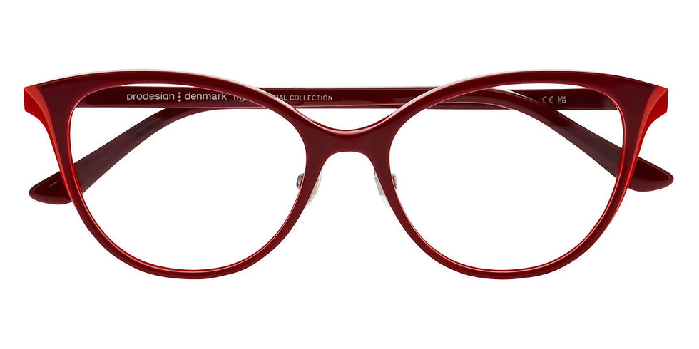 ProDesign Denmark® WING 2 PDD WING 2 4022 55 - Red Medium Shiny Eyeglasses