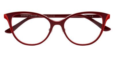 ProDesign Denmark® WING 2 PDD WING 2 4022 55 - Red Medium Shiny Eyeglasses