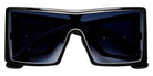 Philippe V® WNo19 PHI WNo19 Black Frame Blue Gradient Lens 133 - Black Frame - Blue Gradient Lens Sunglasses