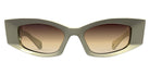 Philippe V® WNo20 PHI WNo20 Ivory/Gold Frame Brown Gradient Lens 52 - Ivory/Gold Frame - Brown Gradient Lens Sunglasses