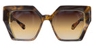 Philippe V® WNo21 PHI WNo21 Tort/Gold Frame Brown Gradient Lens 55 - Tort/Gold Frame - Brown Gradient Lens Sunglasses