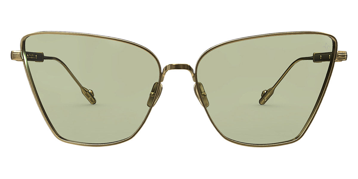 Philippe V® WNo22 PHI WNo22 Gold Frame Jelly Yellow PTC Lens 61 - Gold Frame - Jelly Yellow PTC Lens Sunglasses