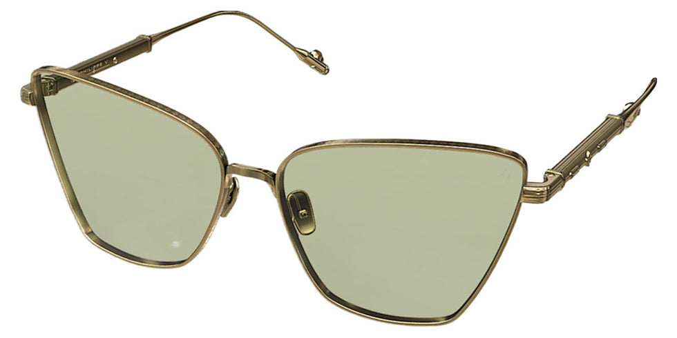 Philippe V® WNo22 PHI WNo22 Gold Frame Jelly Yellow PTC Lens 61 - Gold Frame - Jelly Yellow PTC Lens Sunglasses