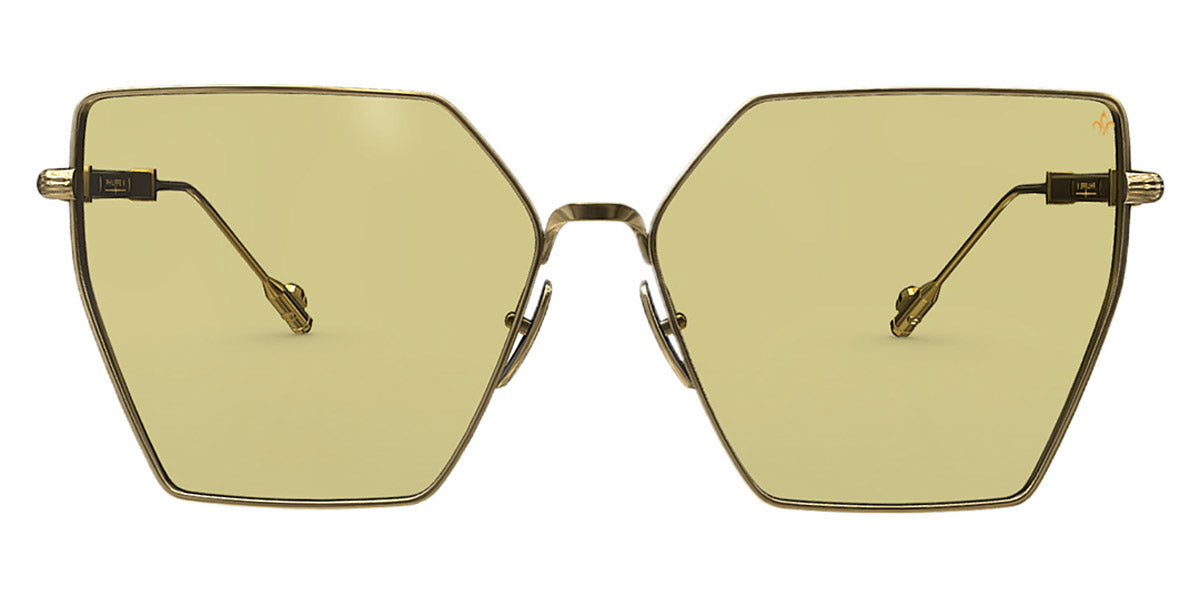 Philippe V® WNo23 PHI WNo23 Gold Frame Jelly Yellow PTC Lens 60 - Gold Frame - Jelly Yellow PTC Lens Sunglasses