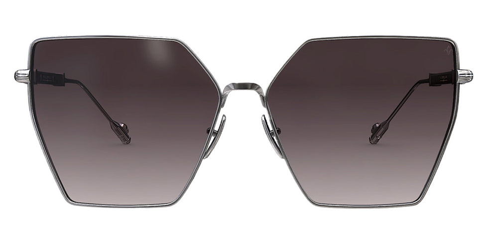 Philippe V® WNo23 PHI WNo23 Silver Frame Grey Gradient Lens 60 - Silver Frame - Grey Gradient Lens Sunglasses