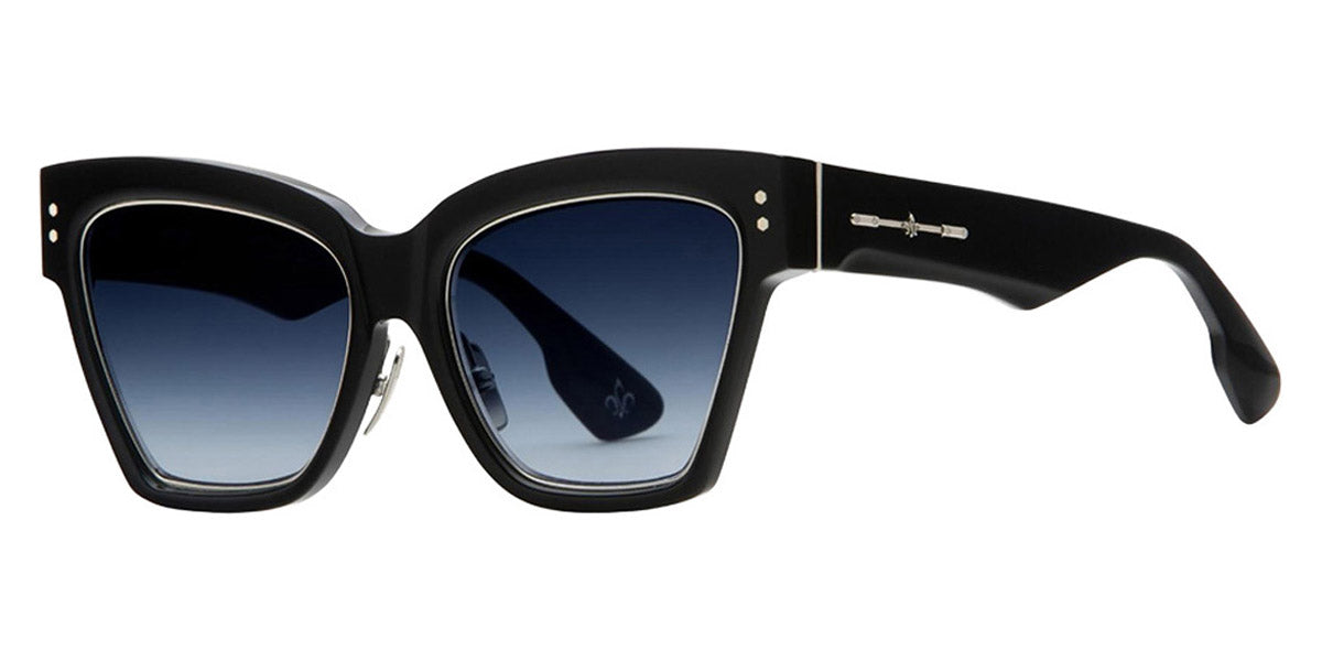 Philippe V® WNo9DC PHI WNo9DC Black Frame Blue Gradient Lens 56 - Black Frame - Blue Gradient Lens Sunglasses