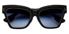 Philippe V® WNo9DC PHI WNo9DC Black Frame Blue Gradient Lens 56 - Black Frame - Blue Gradient Lens Sunglasses