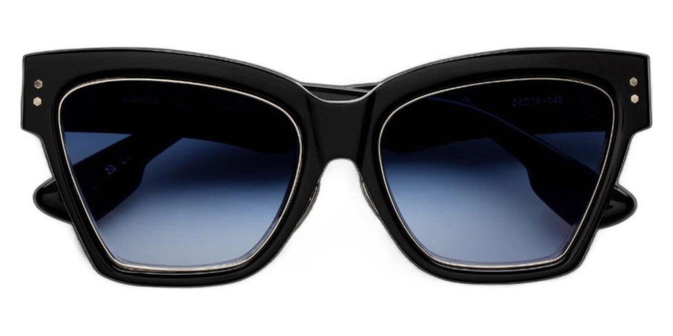 Philippe V® WNo9DC PHI WNo9DC Black Frame Blue Gradient Lens 56 - Black Frame - Blue Gradient Lens Sunglasses