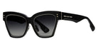 Philippe V® WNo9DC PHI WNo9DC Black Frame Grey Gradient Lens 56 - Black Frame - Grey Gradient Lens Sunglasses