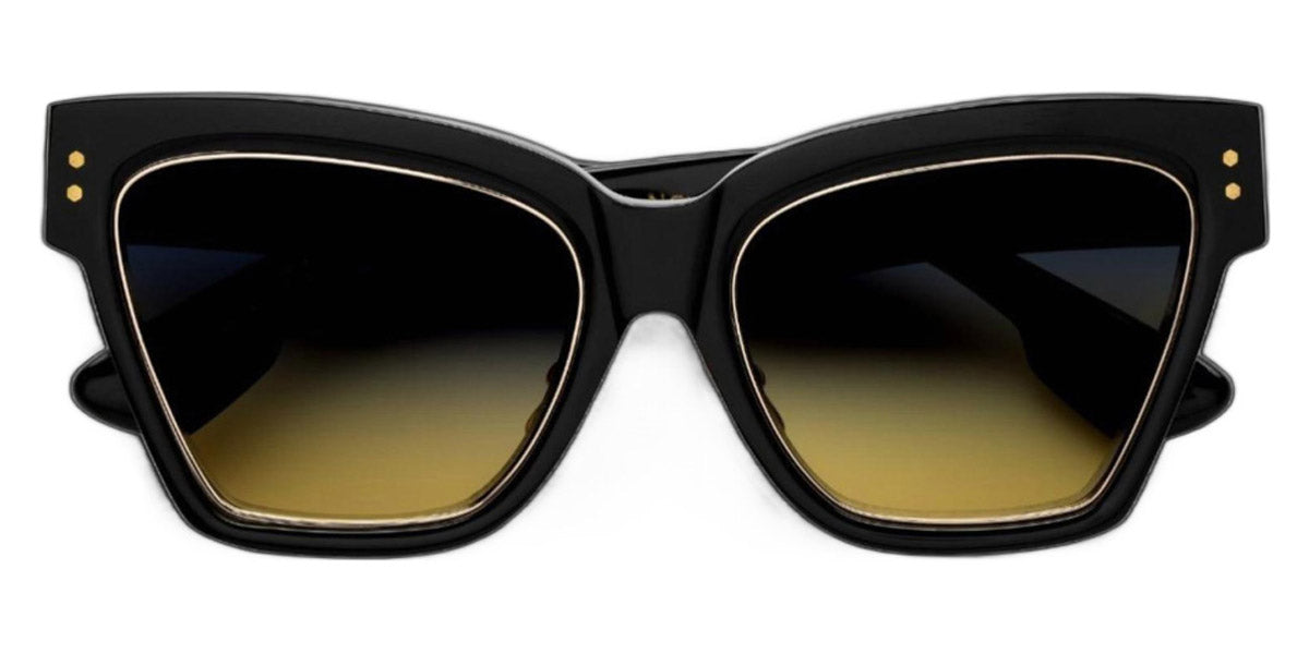 Philippe V® WNo9DC PHI WNo9DC Black Frame Grey to Yellow Gradient Lens 56 - Black Frame - Grey to Yellow Gradient Lens Sunglasses