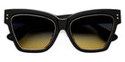 Philippe V® WNo9DC PHI WNo9DC Black Frame Grey to Yellow Gradient Lens 56 - Black Frame - Grey to Yellow Gradient Lens Sunglasses