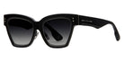 Philippe V® WNo9DC PHI WNo9DC Black Matt Frame Grey Gradient Lens 56 - Black Matt Frame - Grey Gradient Lens Sunglasses
