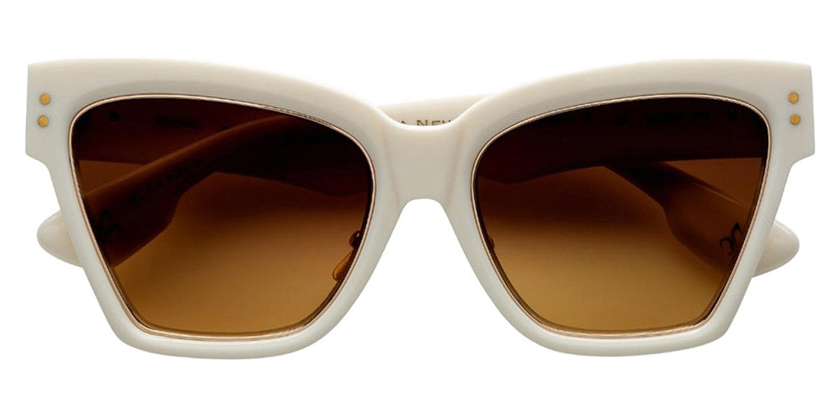 Philippe V® WNo9DC PHI WNo9DC Ivory Frame Orange Gradient Lens 56 - Ivory Frame - Orange Gradient Lens Sunglasses