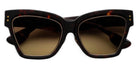 Philippe V® WNo9DC PHI WNo9DC Tort Frame Brown Gradient Lens 56 - Tort Frame - Brown Gradient Lens Sunglasses