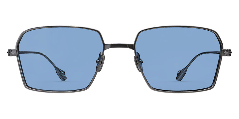 Philippe V® X17 Limited Edition PHI X17 Limited Edition Silver Frame Jelly Blue PTC Lens 55 - Silver Frame - Jelly Blue PTC Lens Sunglasses