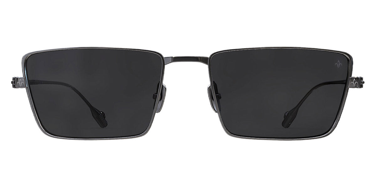 Philippe V® X18 Limited Edition PHI X18 Limited Edition Silver Frame Grey Lens 57 - Silver Frame - Grey Lens Sunglasses