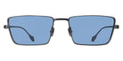 Philippe V® X18 Limited Edition PHI X18 Limited Edition Silver Frame Jelly Blue PTC Lens 57 - Silver Frame - Jelly Blue PTC Lens Sunglasses