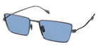Philippe V® X18 Limited Edition PHI X18 Limited Edition Silver Frame Jelly Blue PTC Lens 57 - Silver Frame - Jelly Blue PTC Lens Sunglasses