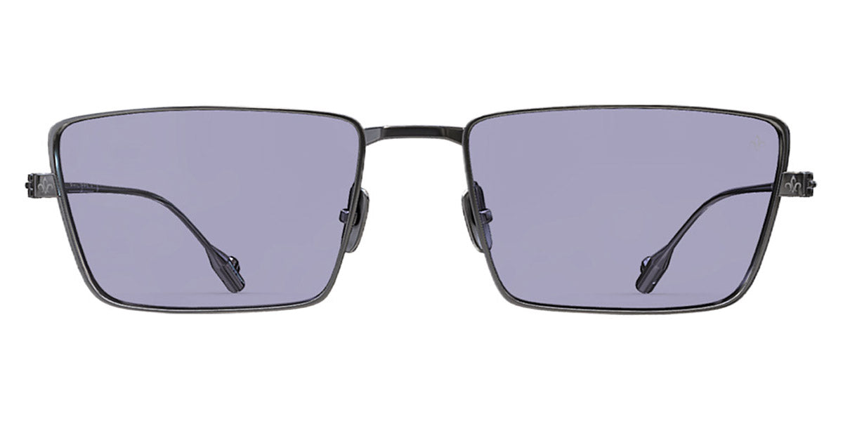 Philippe V® X18 Limited Edition PHI X18 Limited Edition Silver Frame Jelly Purple PTC Lens 57 - Silver Frame - Jelly Purple PTC Lens Sunglasses
