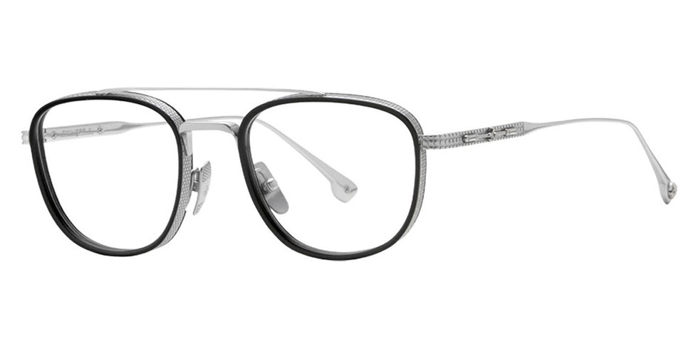Philippe V® X47 PHI X47 Silver Frame 51 - Silver Frame Eyeglasses