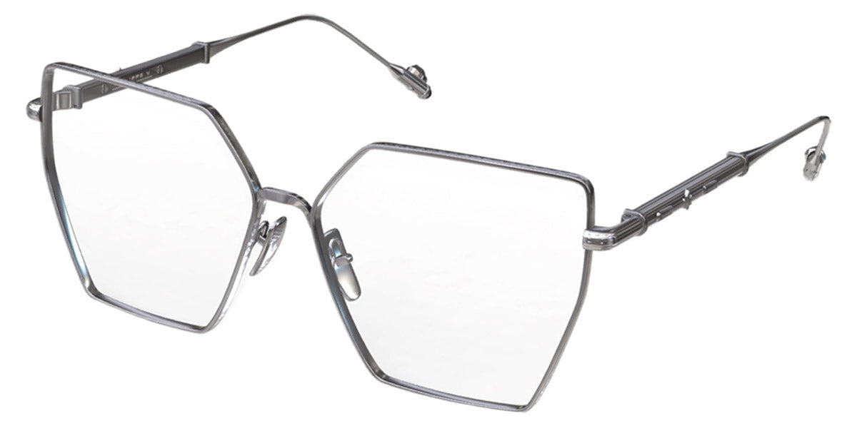 Philippe V® X53 PHI X53 Silver Frame 60 - Silver Frame Eyeglasses