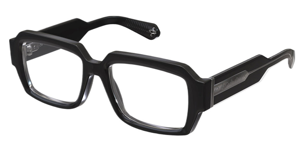 Philippe V® X54 PHI X54 Black/Silver Frame 54 - Black/Silver Frame Eyeglasses