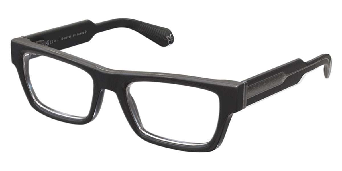 Philippe V® X55 PHI X55 Black/Silver Frame 53 - Black/Silver Frame Eyeglasses
