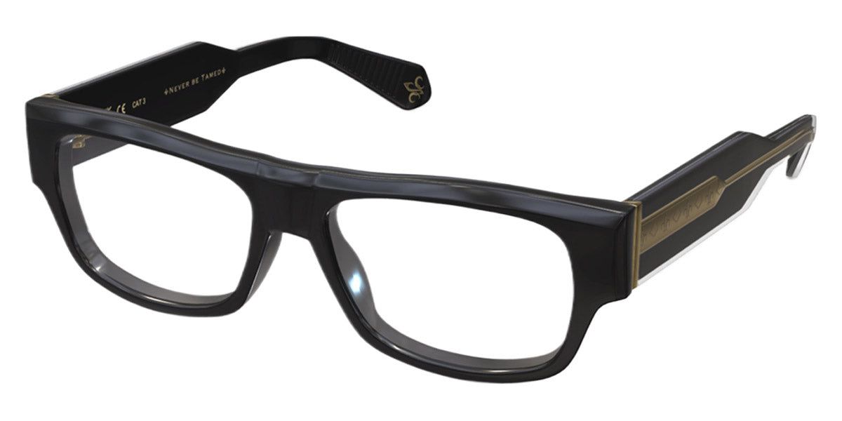 Philippe V® X56 PHI X56 Black/Gold Frame 54 - Black/Gold Frame Eyeglasses
