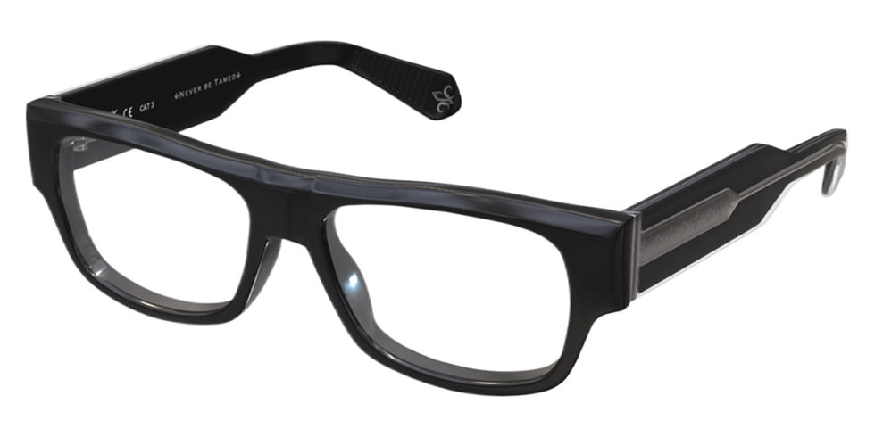 Philippe V® X56 PHI X56 Black/Silver Frame 54 - Black/Silver Frame Eyeglasses