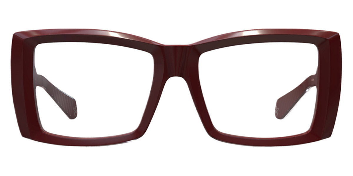 Philippe V® X57 PHI X57 Cherry Red/Silver Frame 56 - Cherry Red/Silver Frame Eyeglasses
